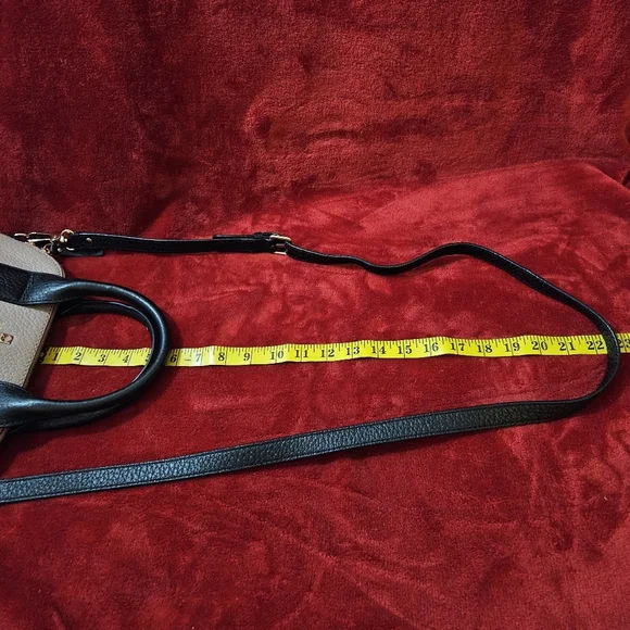 Kate Spade Southpark Avenue Jenny Black & Pink/Rose Beige Satchel/Shoulder Bag - Picture 10 of 15